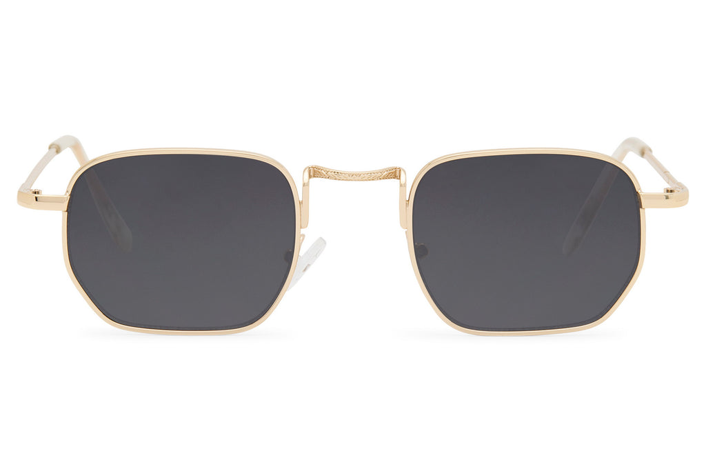 Elio — Armação Gold, Lentes Grey — Vista frontal