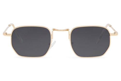 Elio — Armação Gold, Lentes Grey — Vista frontal