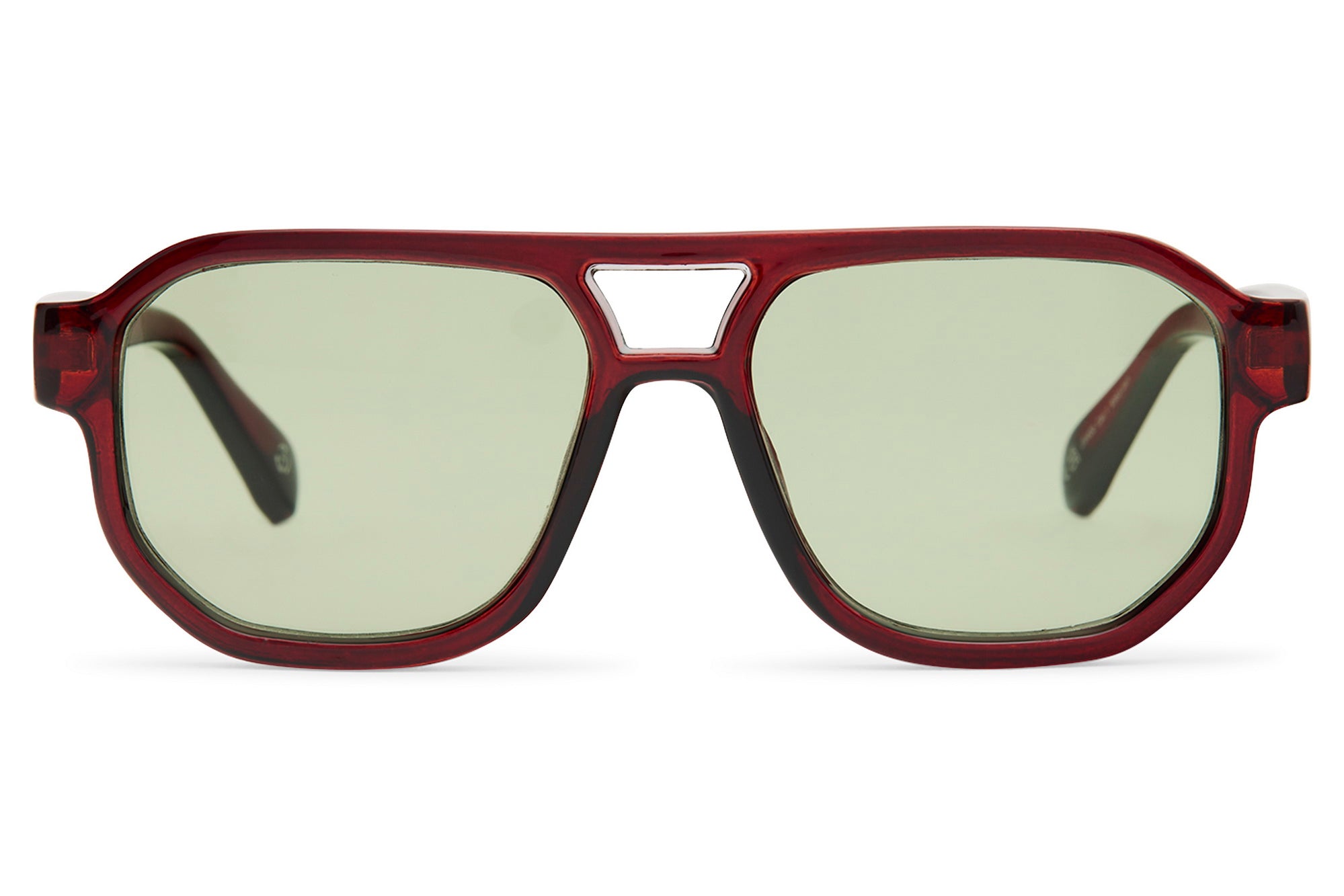 Lumen — Armação Burgundy, Lentes Green